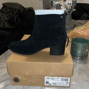 Brand new black ugg ankle boots